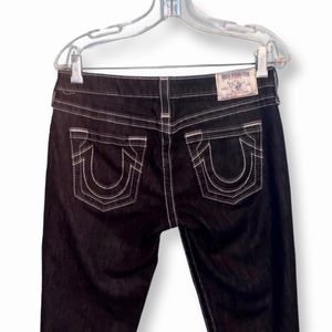 Black True Religion Skinny Jeans Size 29 Inseam Length 30